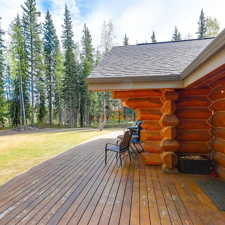 Riverside Log Cabin On-Site Aurora Viewing! North Pole Екстериор снимка