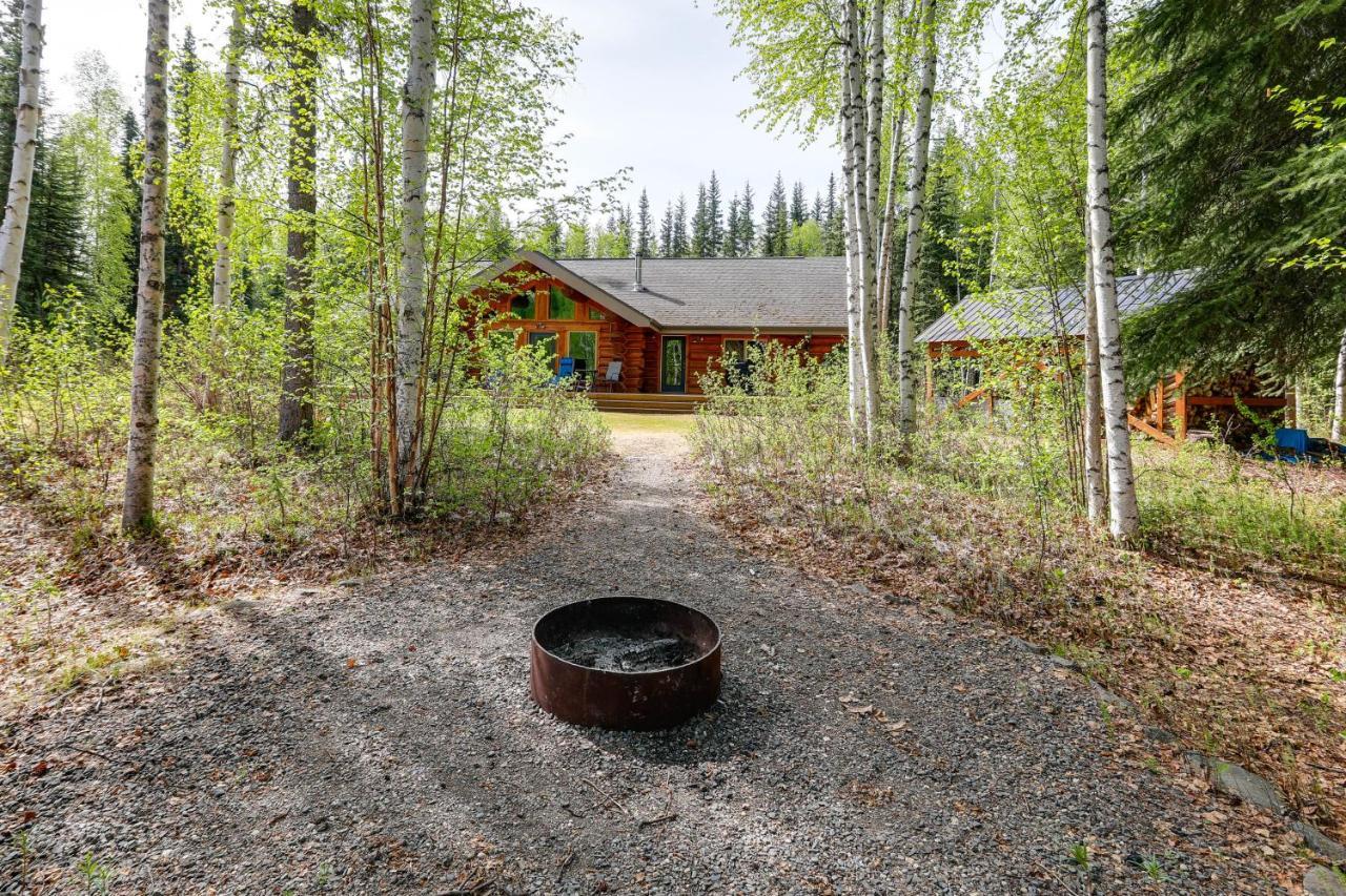 Riverside Log Cabin On-Site Aurora Viewing! North Pole Екстериор снимка